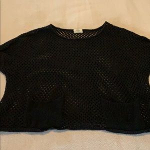 Short sleeve sweater Relaxed fit